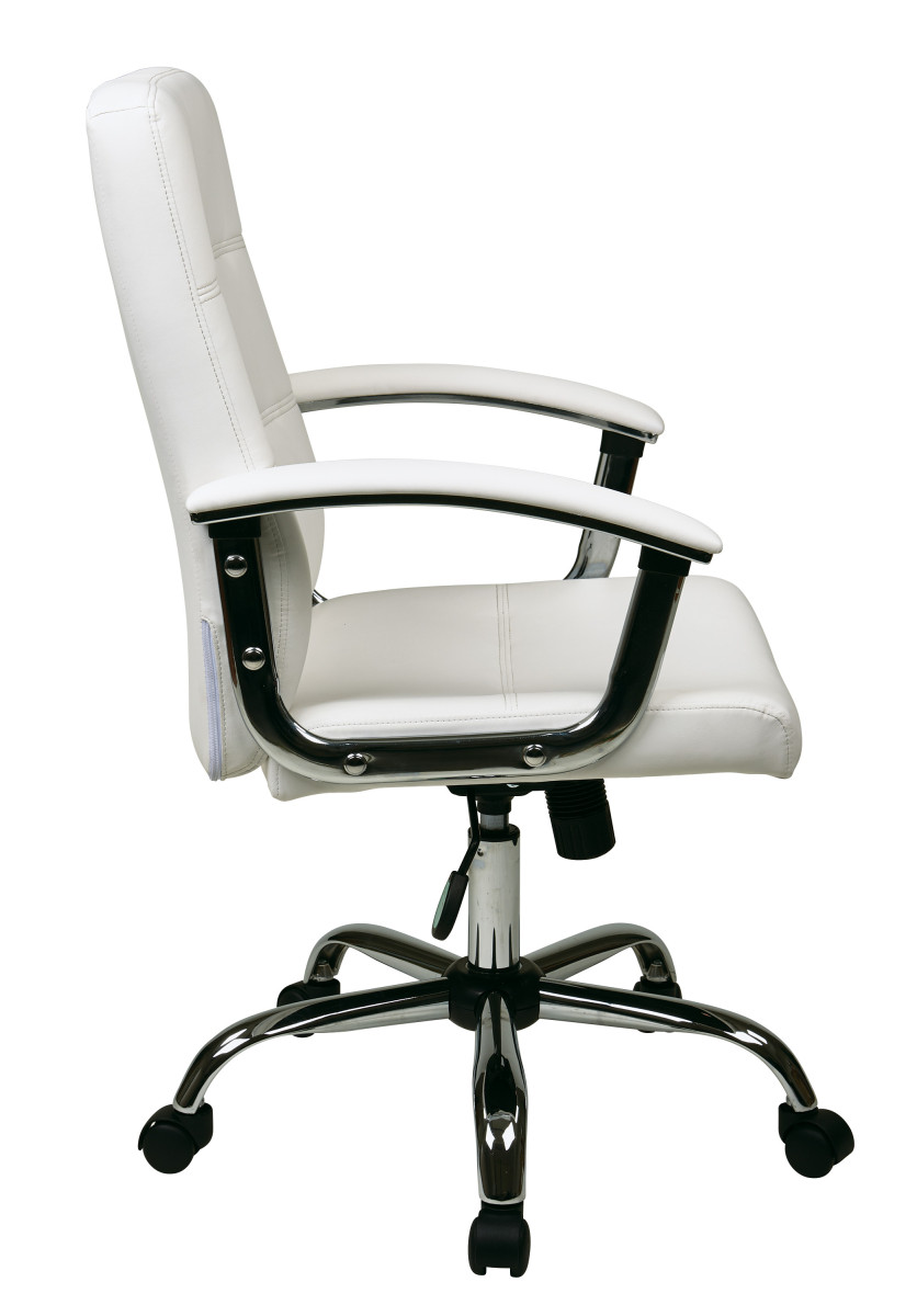 Malta Office Chair in White - Ergoback.com