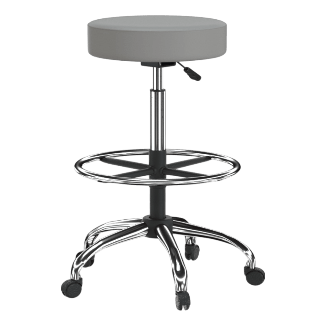 Boss Antimicrobial Vinyl Medical/Drafting Stool - Image 5