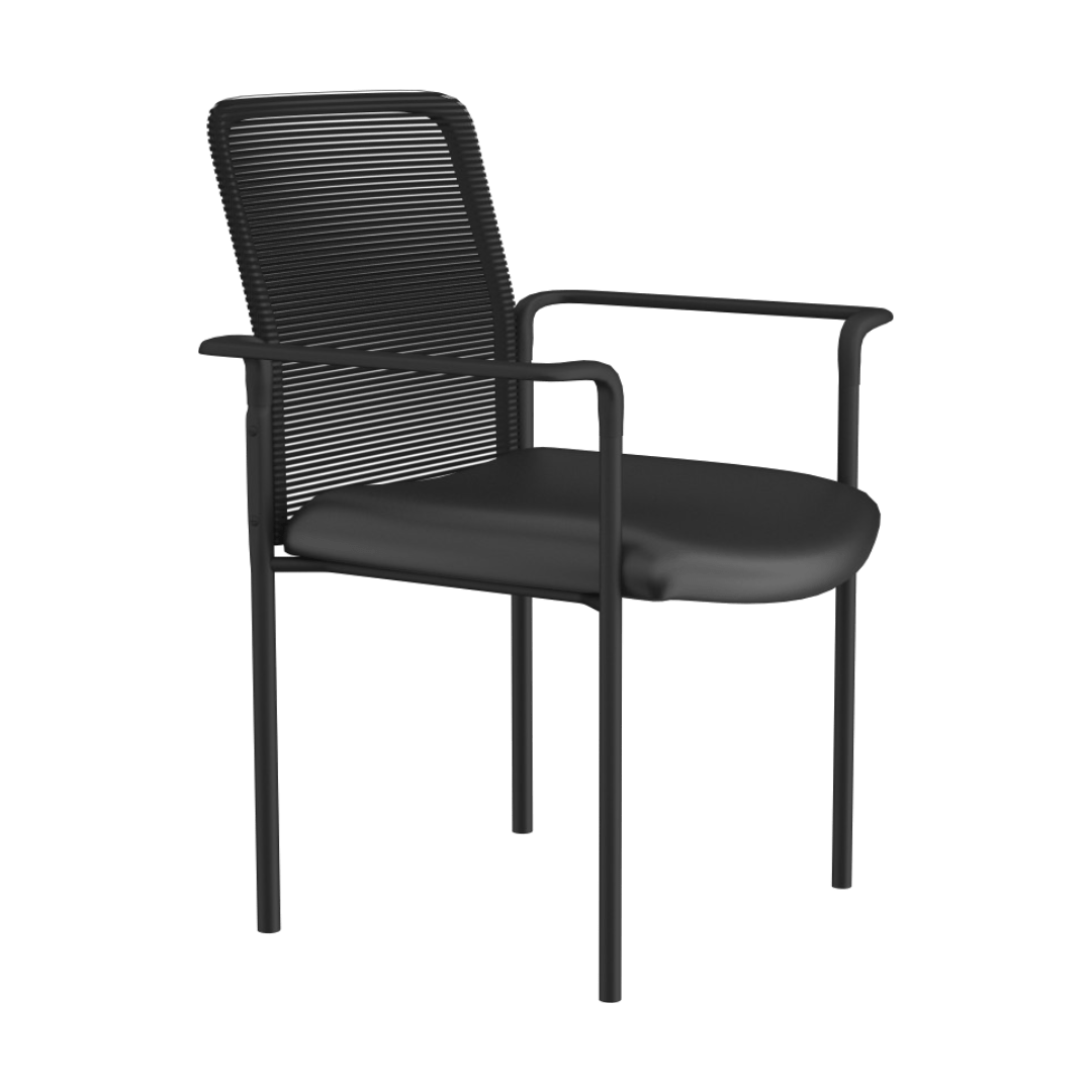Boss Mesh Guest Chair, Black