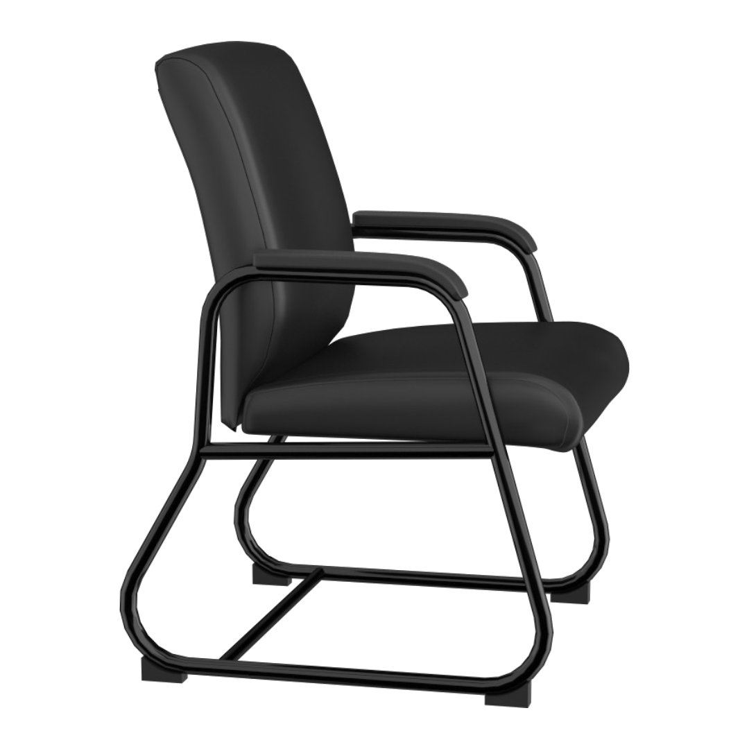Boss Heavy Duty Antimicrobial Vinyl Guest Chair - Image 4