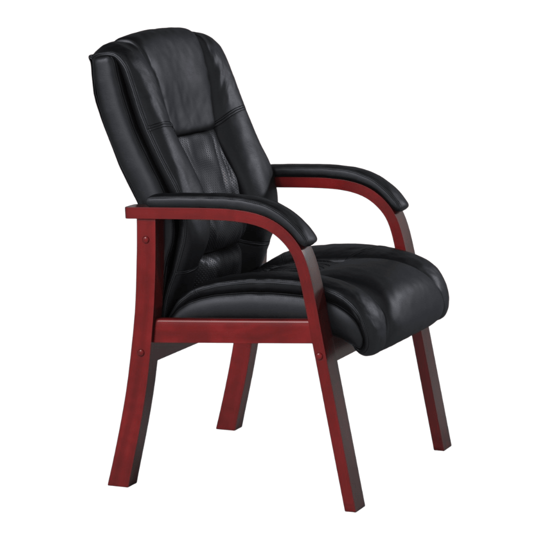 Boss Mid Back Wood Finished guest, accent or dining chair - Image 5
