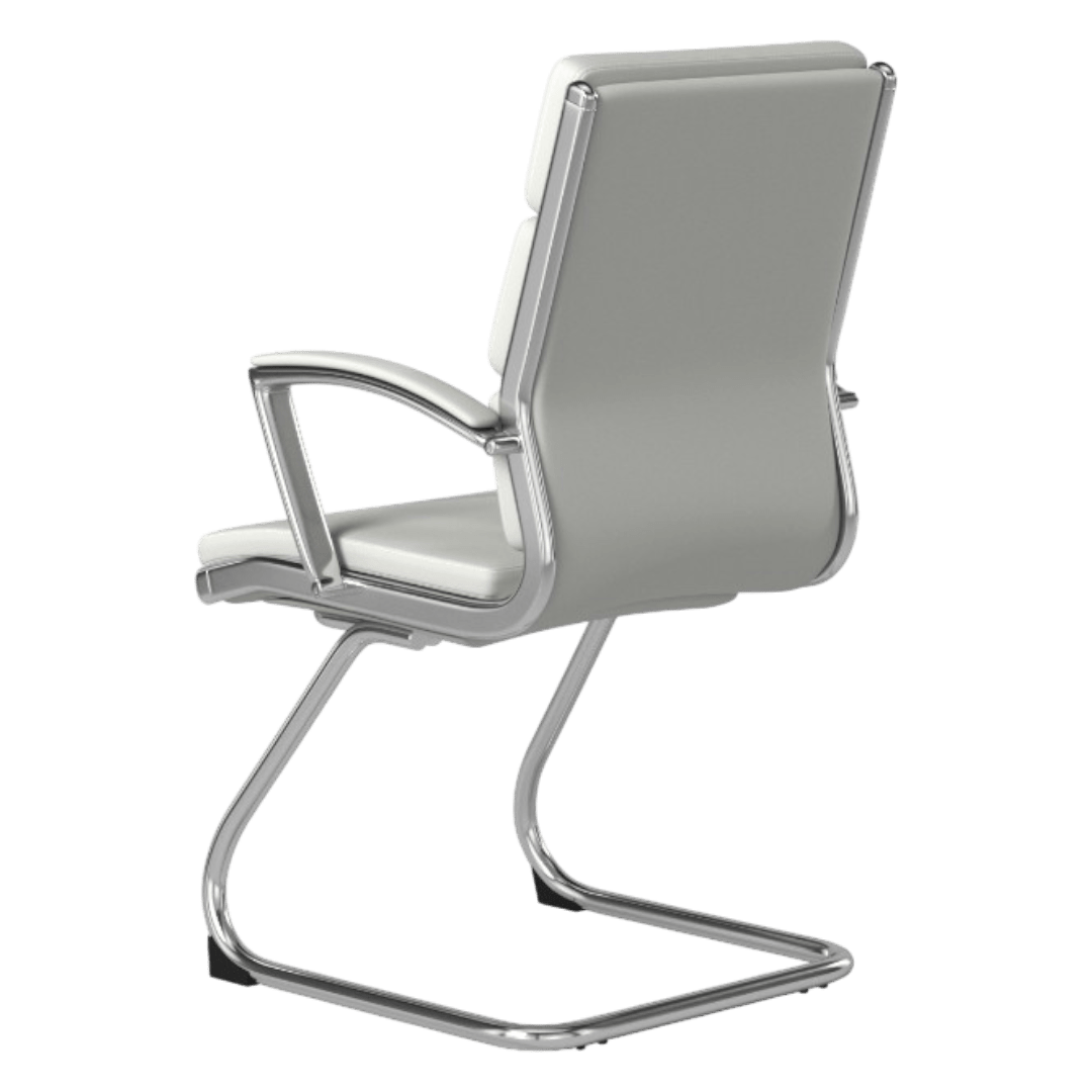 Boss Executive CaressoftPlus Chair with Metal Chrome Finish - Guest Chair - Image 6