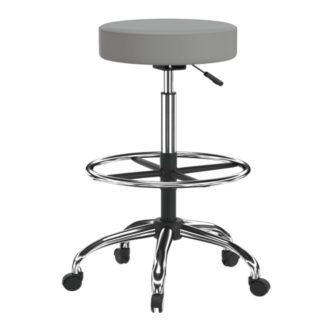 Boss Antimicrobial Vinyl Medical/Drafting Stool - Image 4