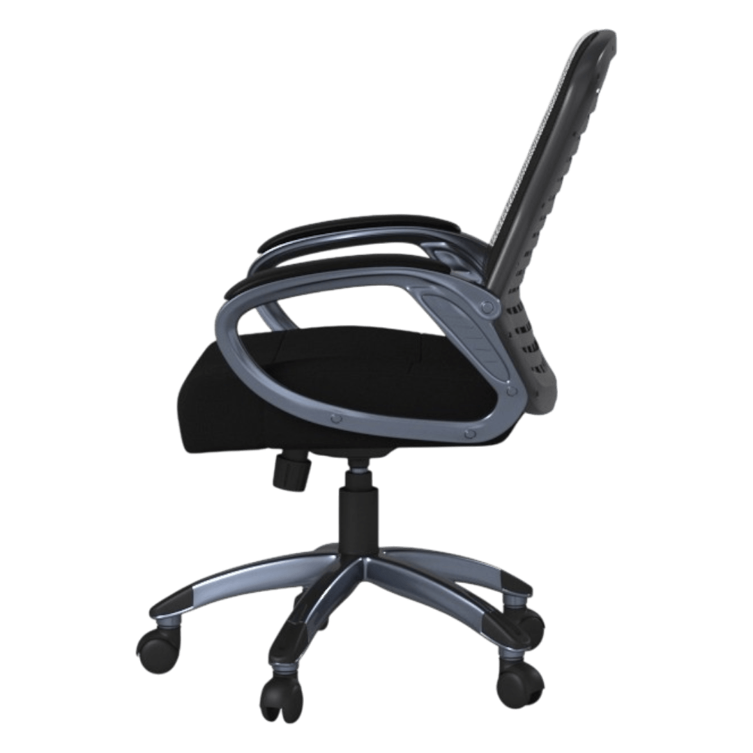 Boss Ribbed High Back Mesh Chair