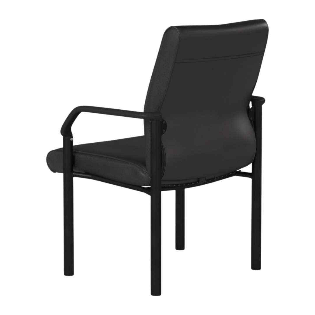 Boss Mid Back Guest Chair In LeatherPlus - Image 6