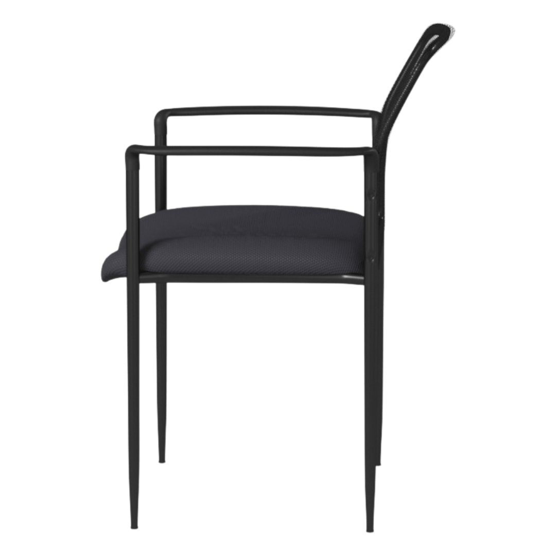 Boss Mesh Guest Chair, Black