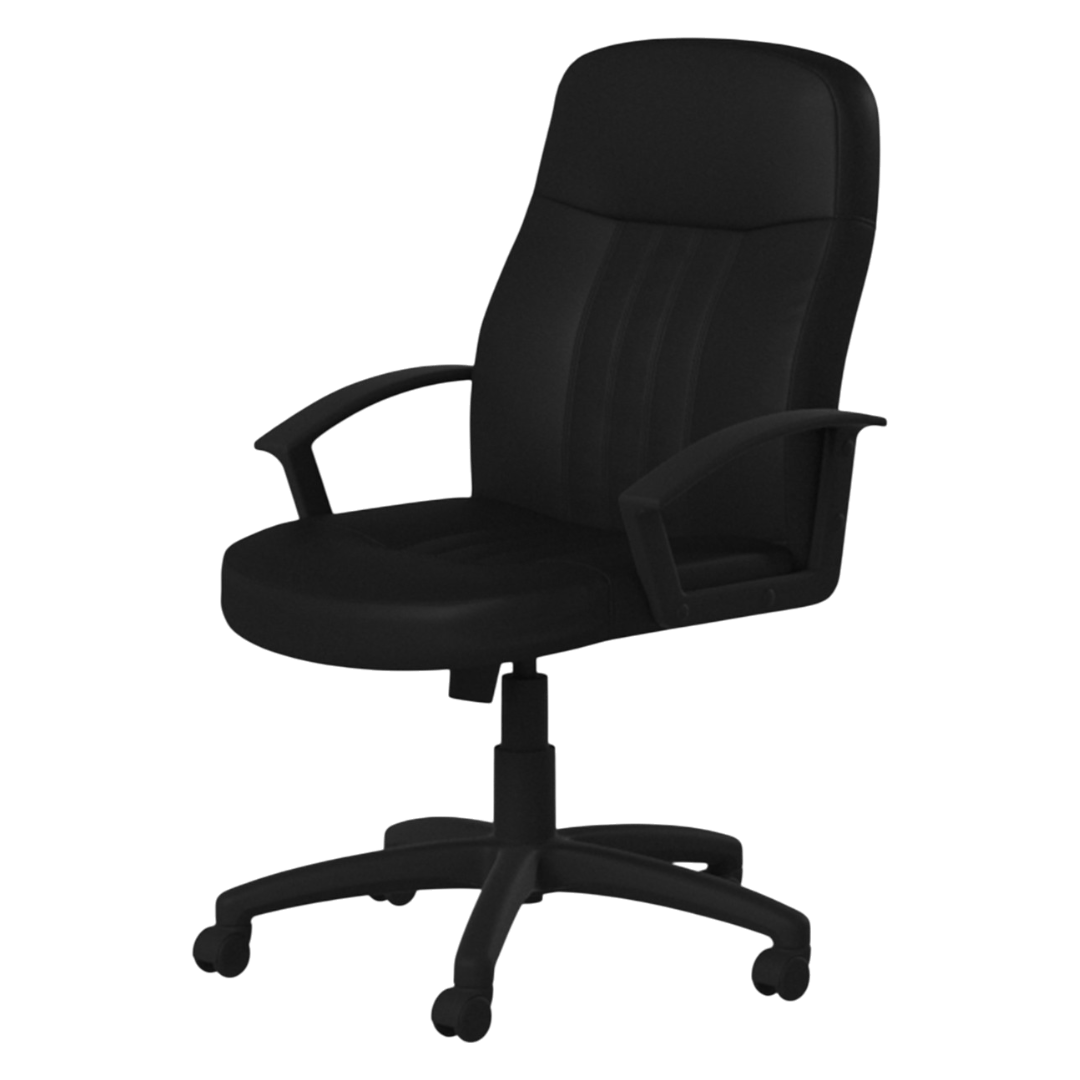 Boss Mid Back Fabric Managers Chair In Black