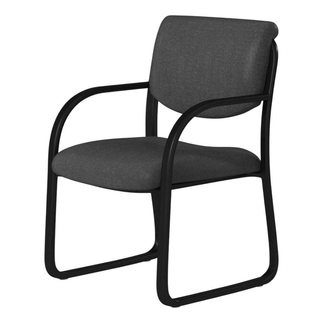 Boss Grey Fabric Guest Chair - Image 4