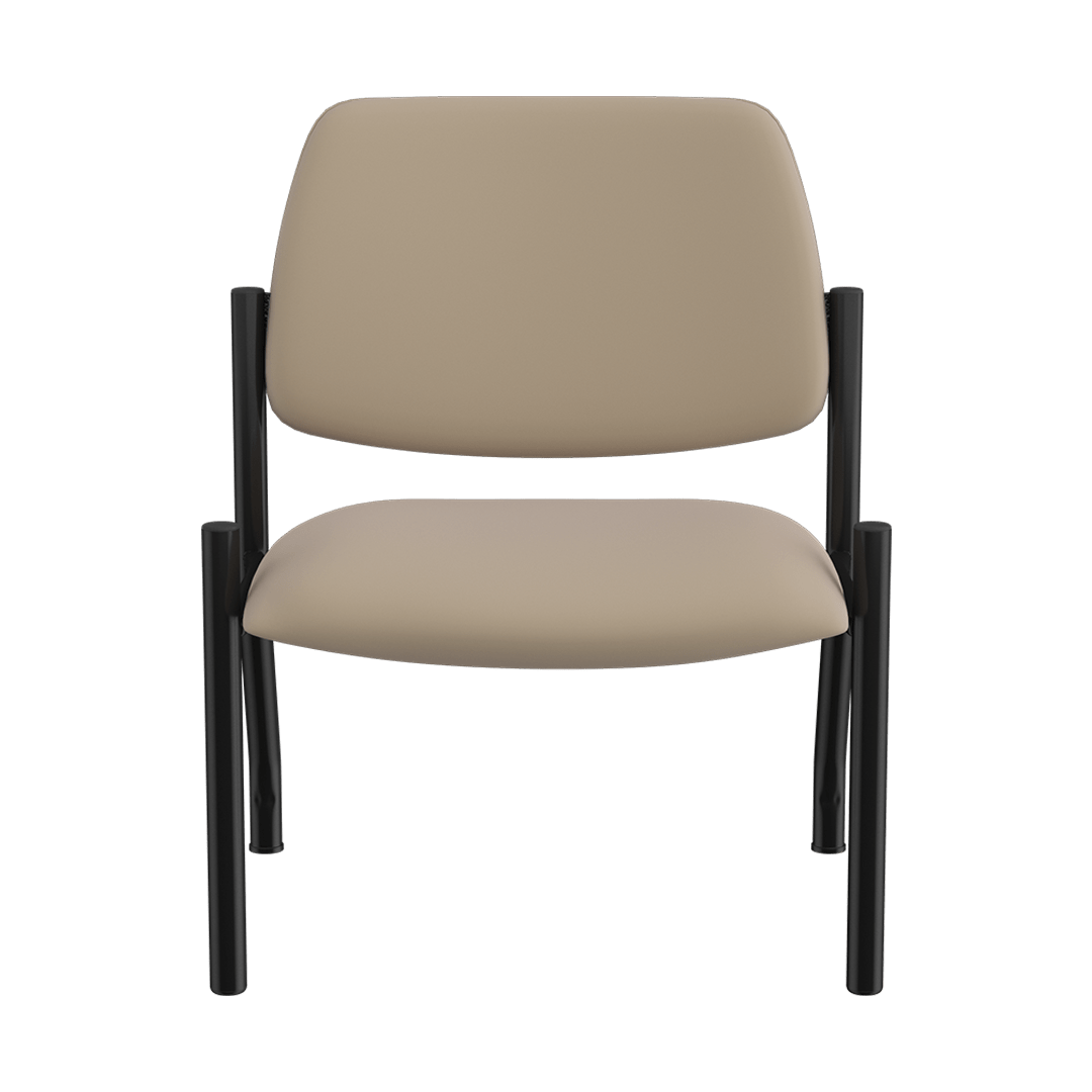 Boss Antimicrobial Armless Guest Chair, 300 lb. weight capacity - Image 6