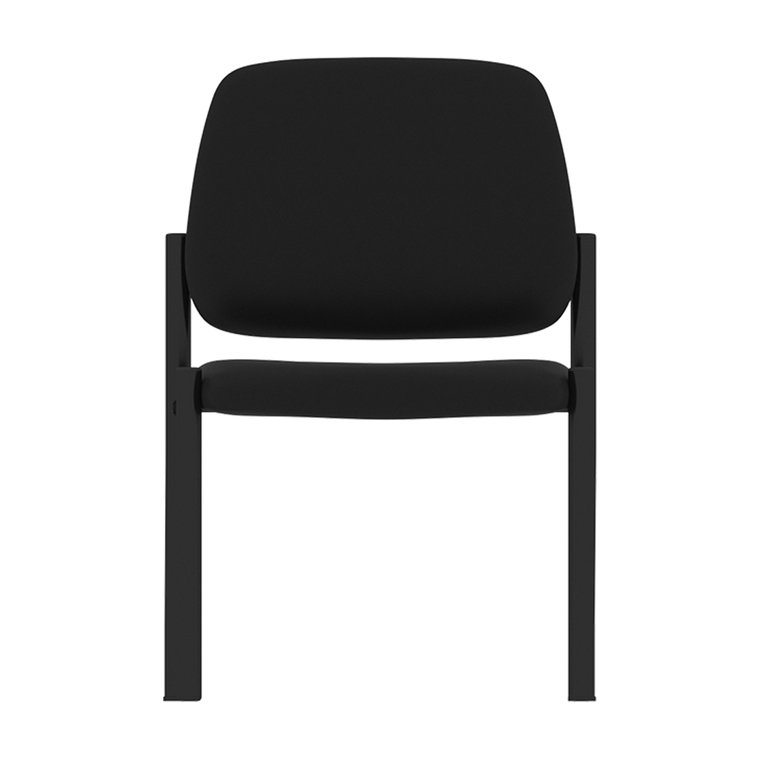 Boss Antimicrobial Armless Guest Chair, 400 lb. weight capacity - Image 7