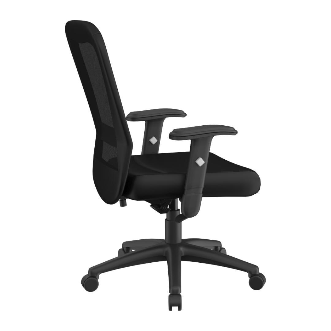 Boss Mesh Heavy Duty Chair, 400 lb weight capacity