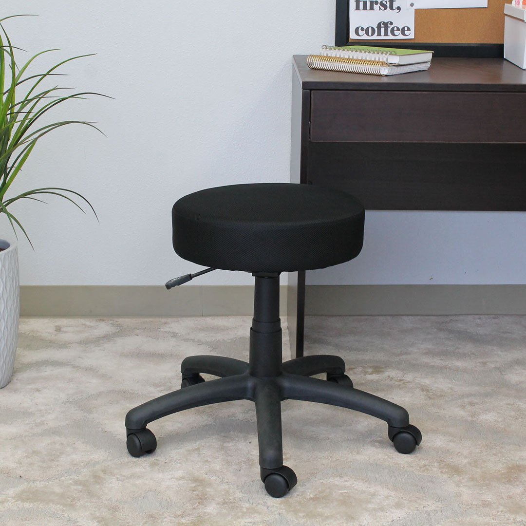 he DOT stool, Black Vinyl