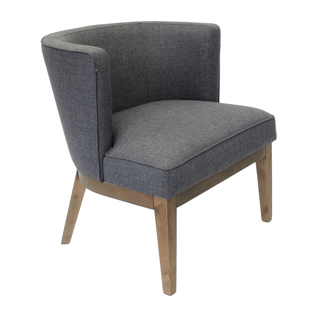 Boss Ava guest, accent or dining chair - Slate Grey