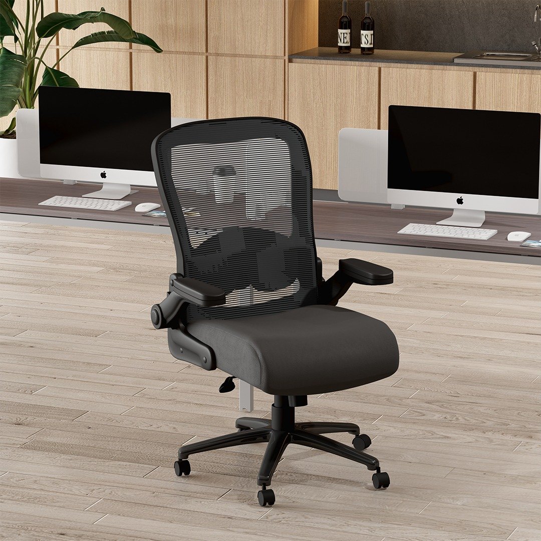 Boss Mesh Heavy Duty Chair, 400 lb weight capacity