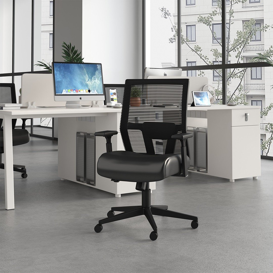Boss Budget Mesh Task Chair W/ T-Arms