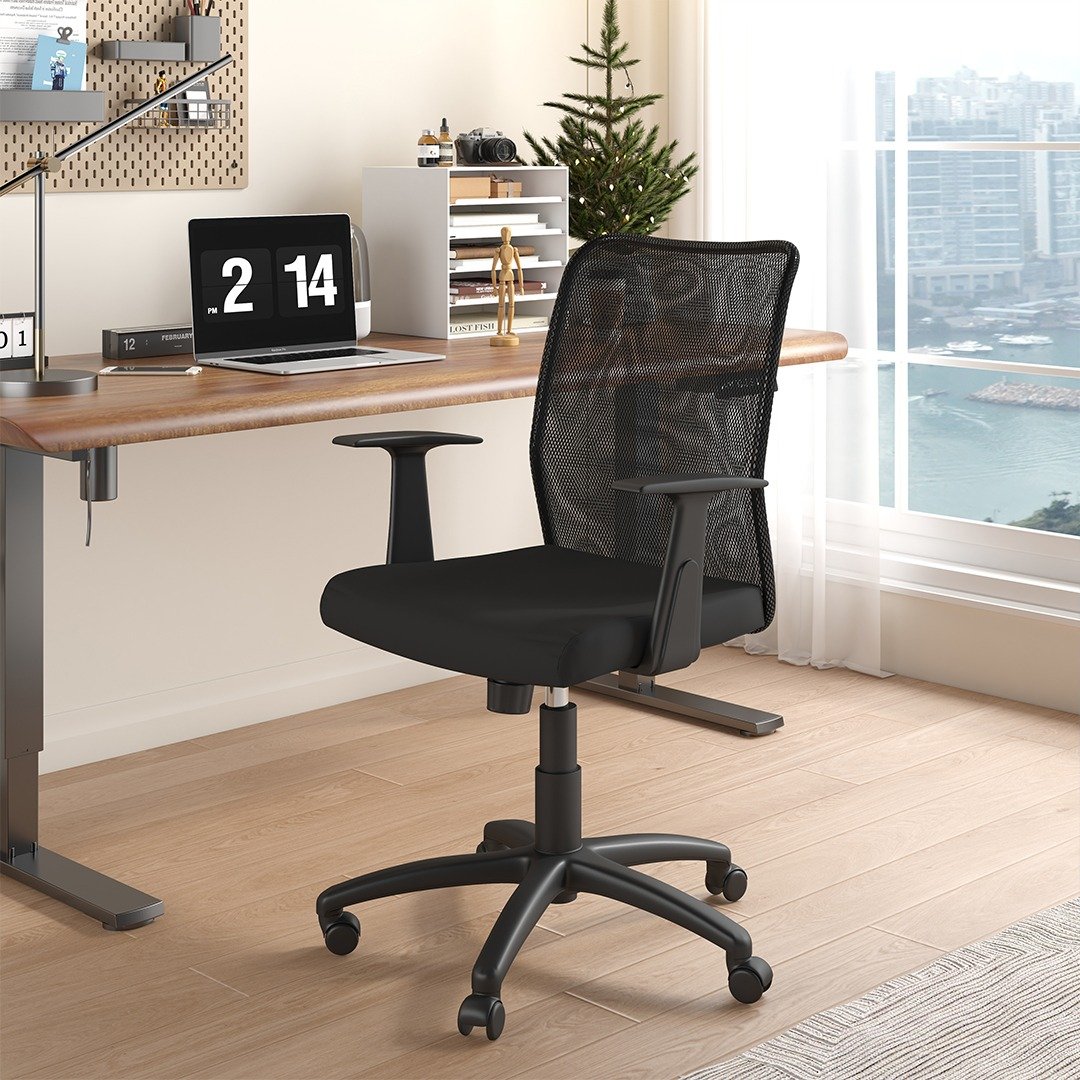 Boss Budget Mesh Task Chair W/ T-Arms