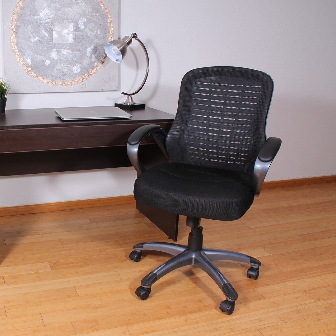 Boss Ribbed High Back Mesh Chair