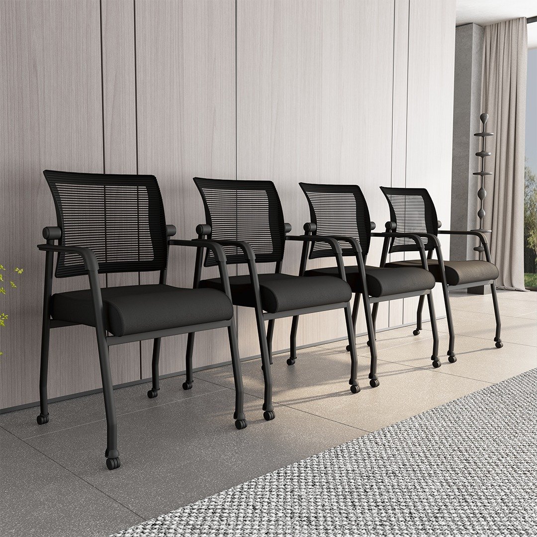 Boss Mesh 4-Legged Guest Chair - Image 8