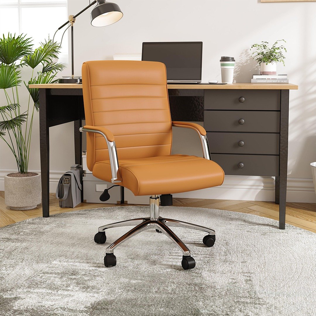 Boss Modern Executive Conference Chair - Caramel - Image 2