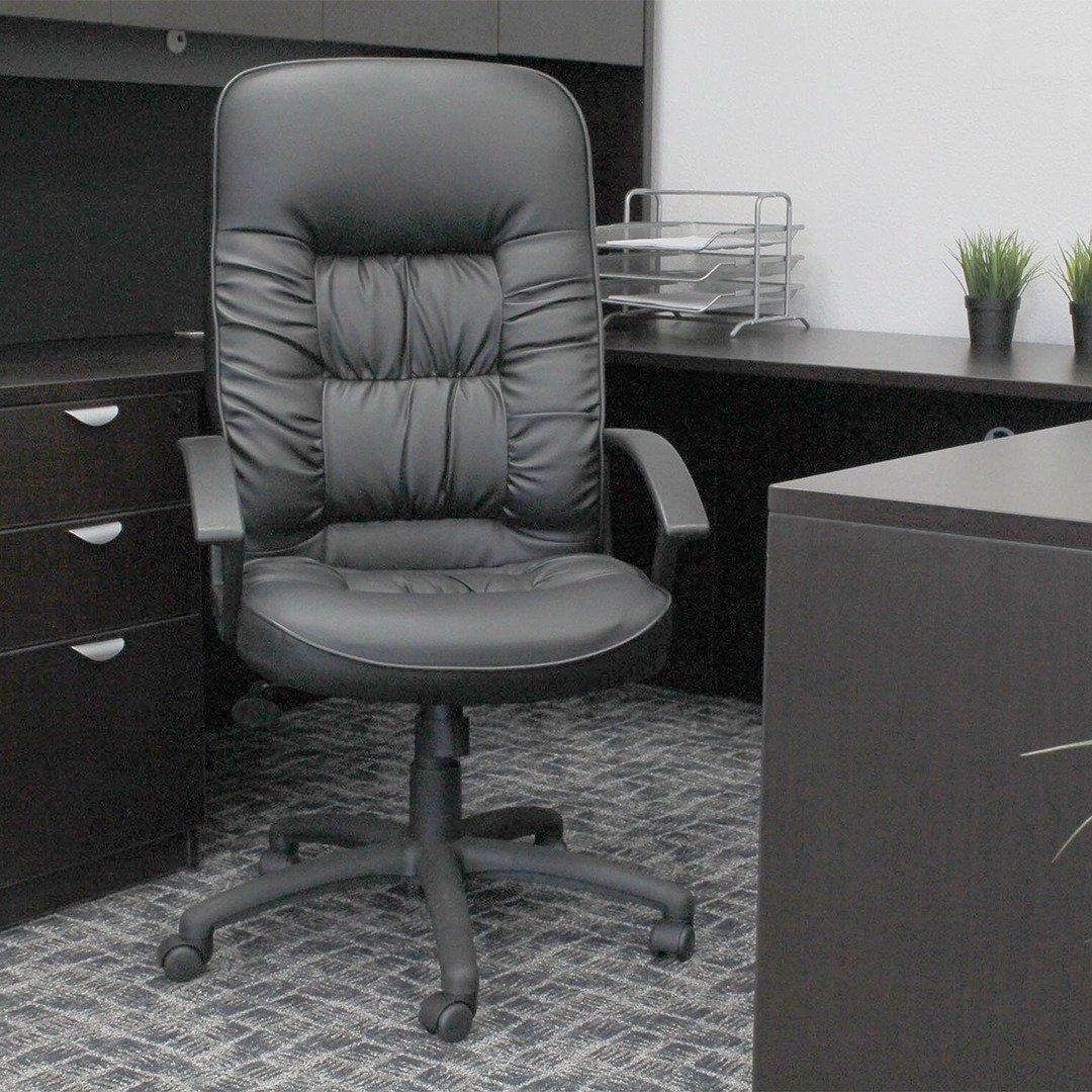 Boss High Back LeatherPlus Chair