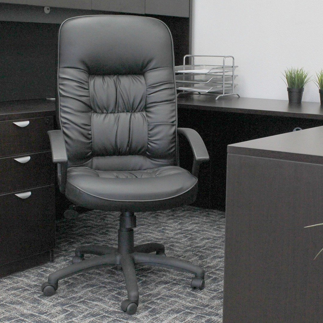 Boss High Back LeatherPlus Chair