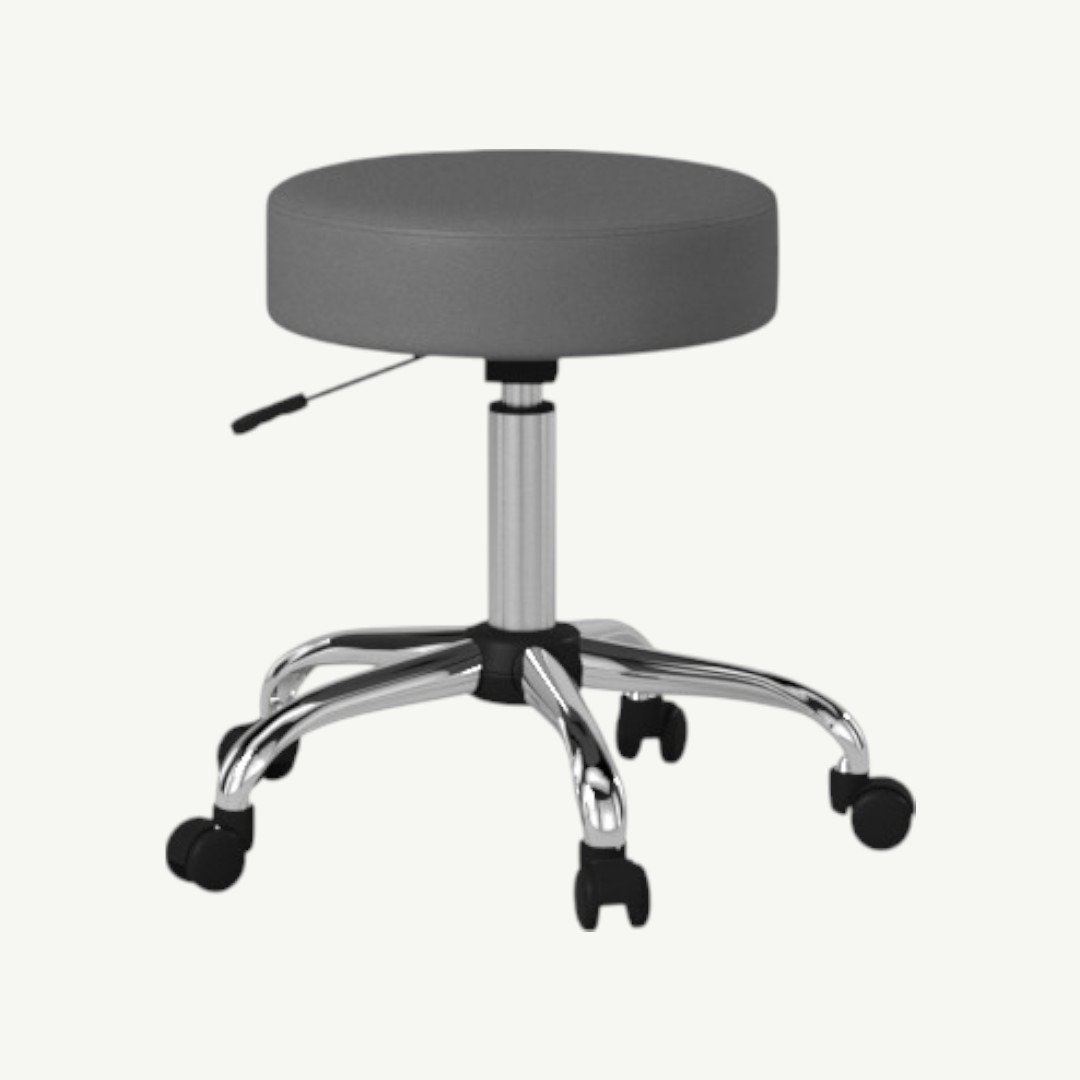 Boss Grey Antimicrobial Medical Stool - Image 2
