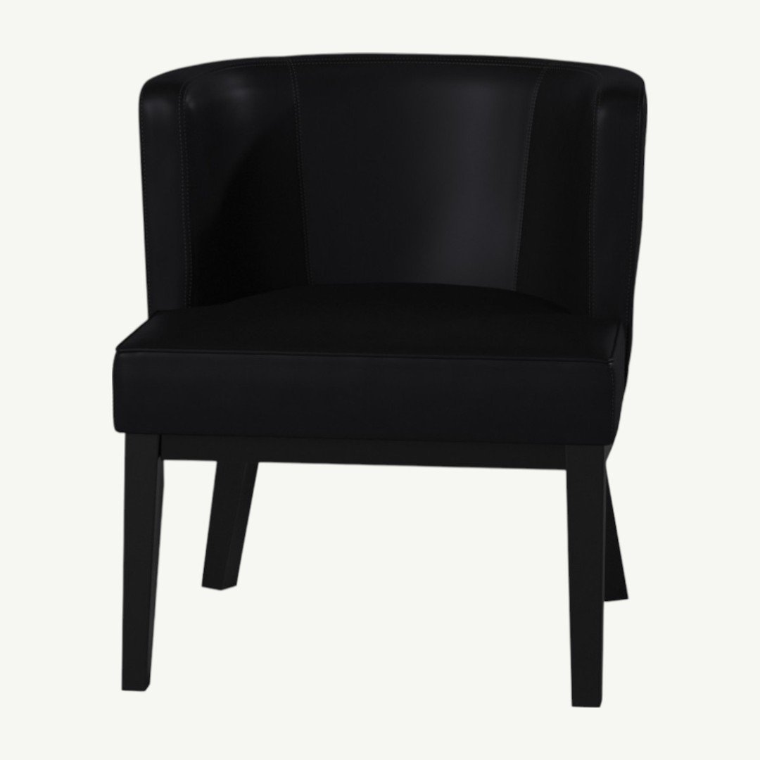 Boss Ava guest, accent or dining chair – Black