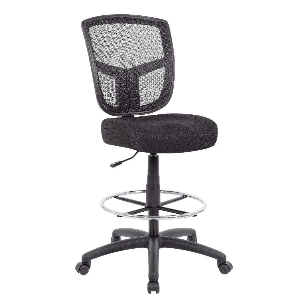 Boss Contract Mesh Drafting Stool