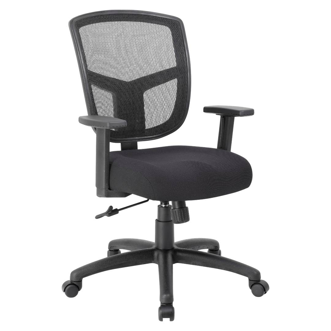 Boss Contract Mesh Task Chair,  Synchro-Tilt Mechanism