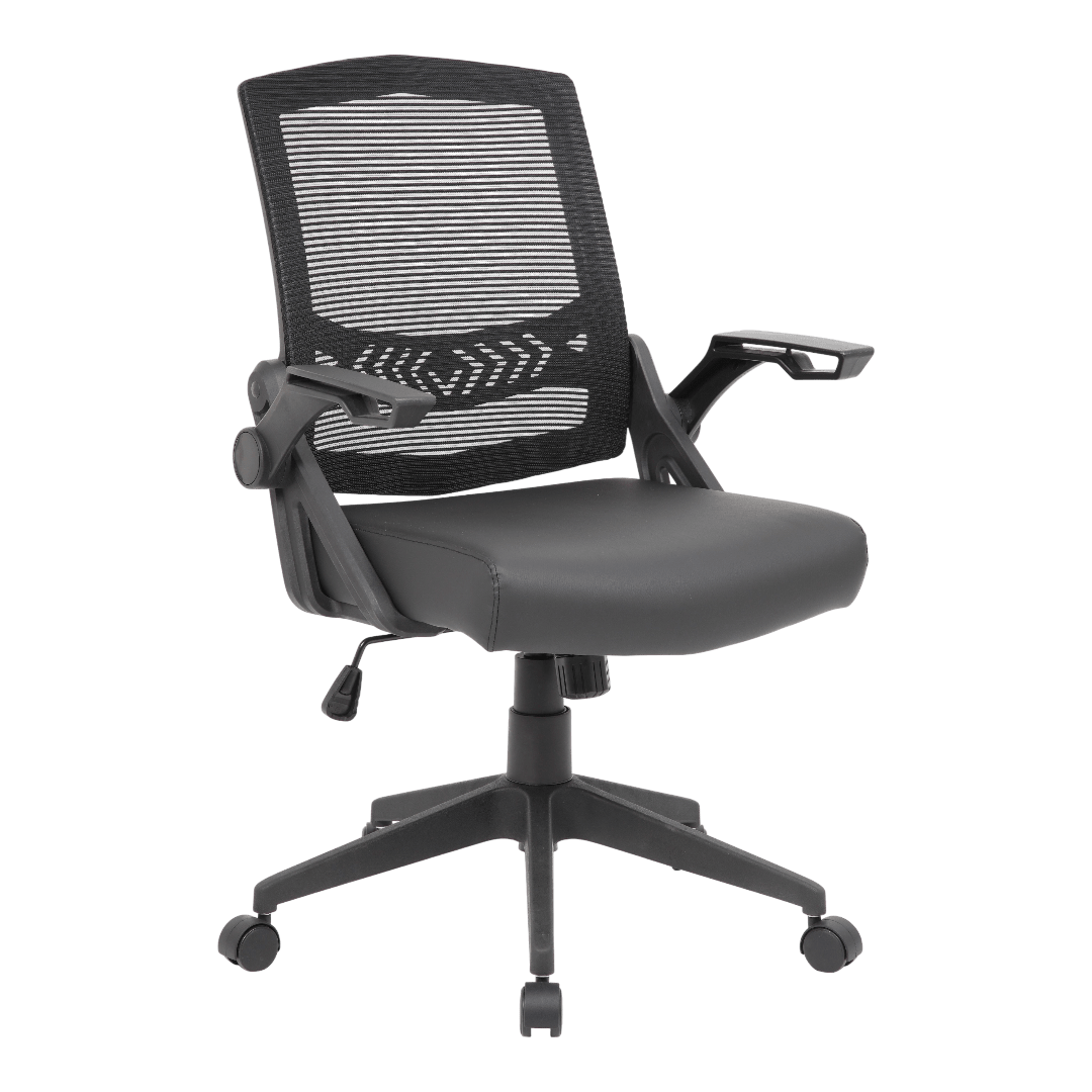 Boss Mesh Flip Arm Task Chair