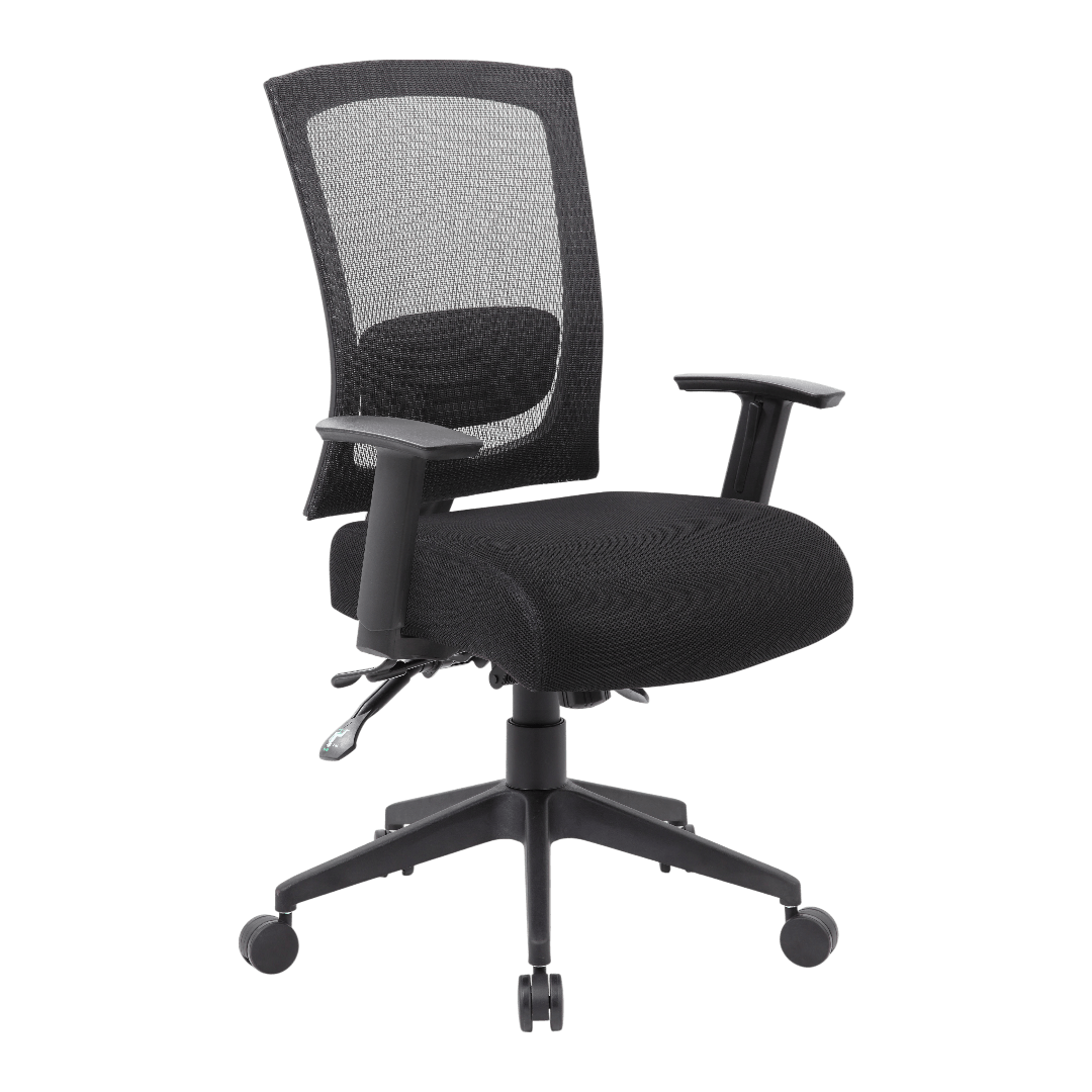 Boss Contract Mesh Back Task Chair w/ Seat Slider