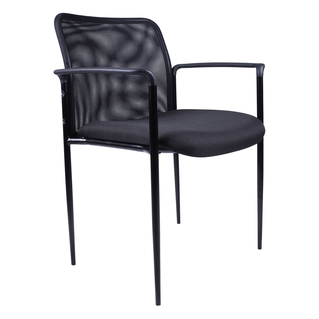 Boss Mesh Guest Chair, Black