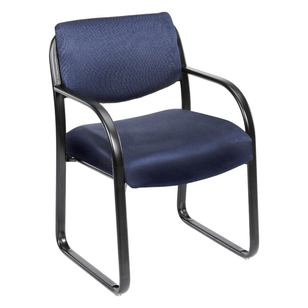 Boss Blue Fabric Guest Chair