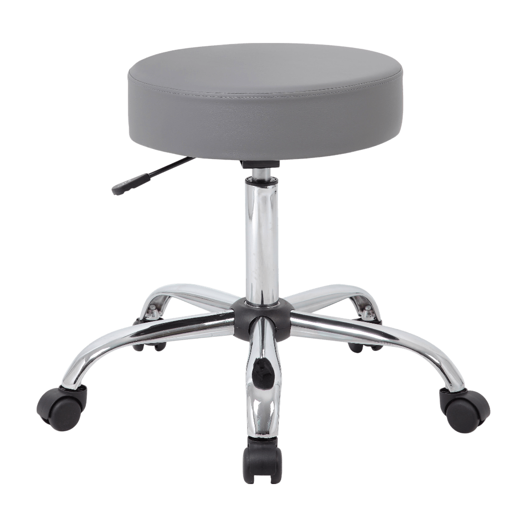Boss Grey Antimicrobial Medical Stool
