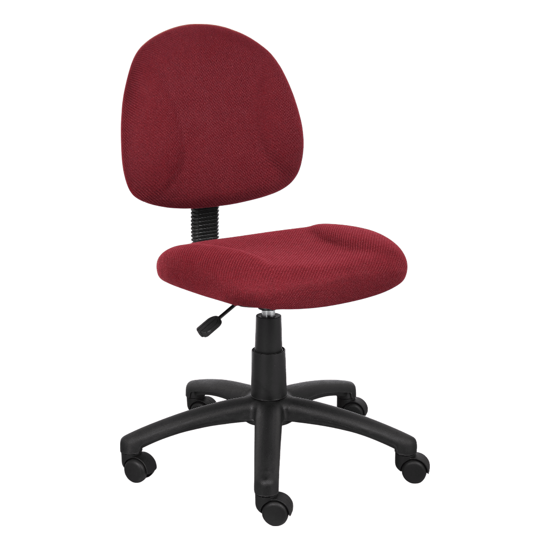 Boss Burgundy  Deluxe Posture Chair