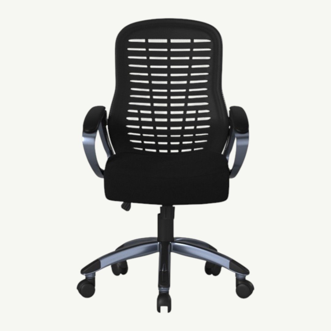 Boss Ribbed High Back Mesh Chair