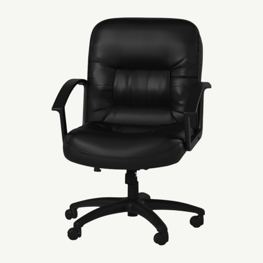 Boss Mid Back LeatherPlus Chair