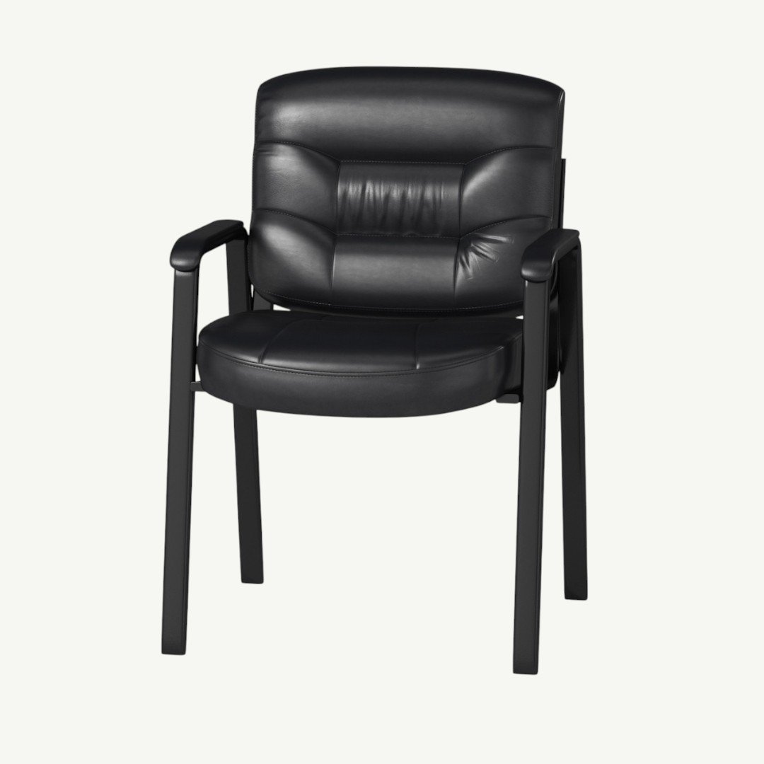 Boss Executive Mid Back LeatherPlus Guest Chair - Image 2