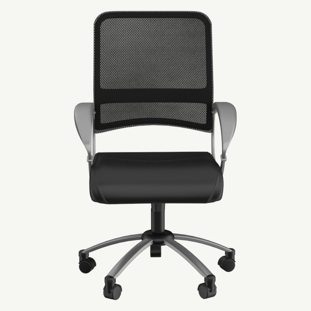 Boss Mesh Back W/ Pewter Finish Task Chair