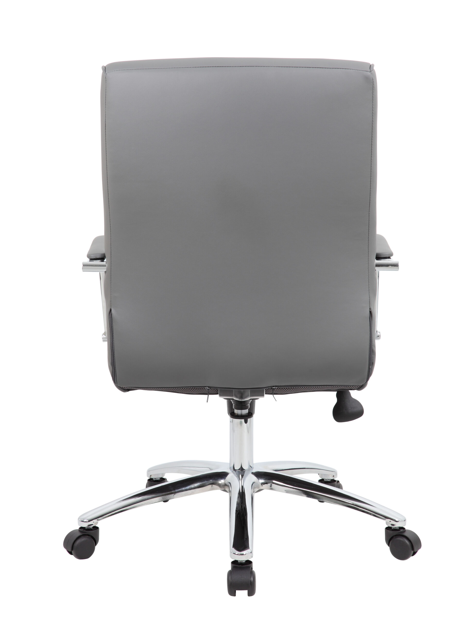 Boss Modern Executive Conference Chair-Ribbed Grey - Image 5
