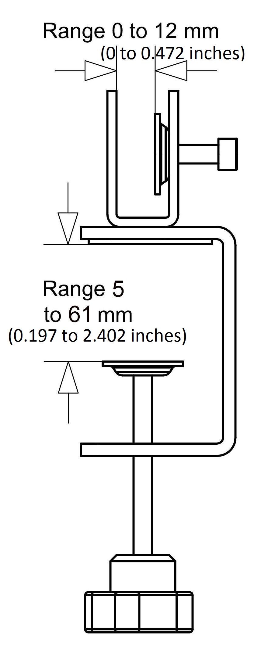 Boss Bracket/Hardware For Plexiglass Panel (Side Mounting)(1 set/2 pieces) - Image 4